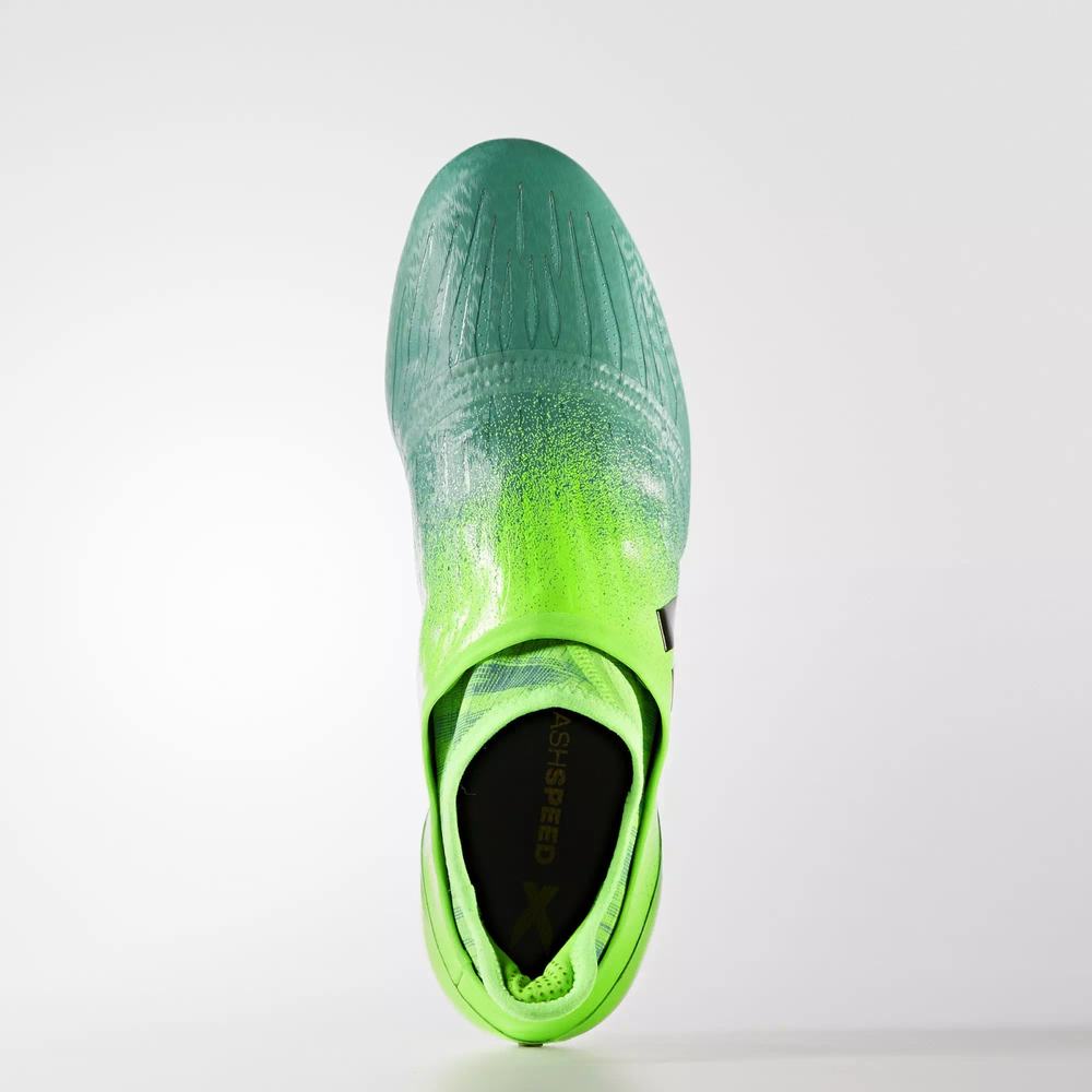 Adidas X 16+ PURECHAOS SG Tenis De Futbol Verdes Para Hombre (MX-78439)